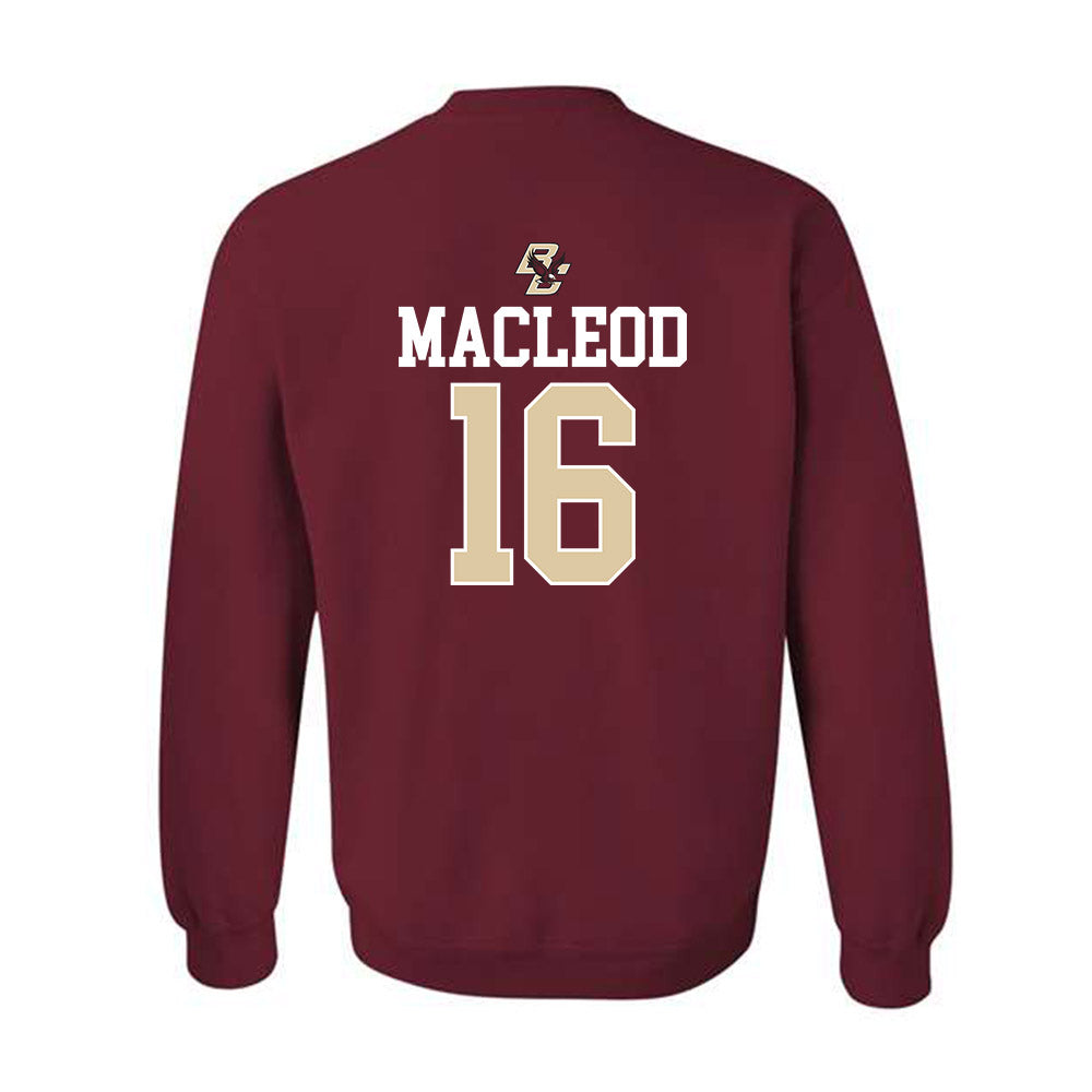 Boston College - NCAA Softball : Shannon MacLeod - Sports Shersey Crewneck Sweatshirt