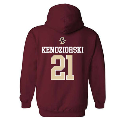 Boston College - NCAA Softball : Bailey Kendziorski - Sports Shersey Hooded Sweatshirt