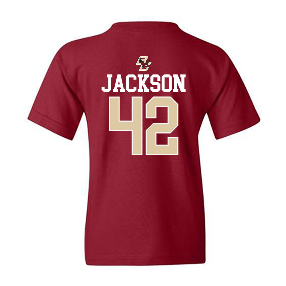 Boston College - NCAA Softball : Emma Jackson - Sports Shersey Youth T-Shirt-1