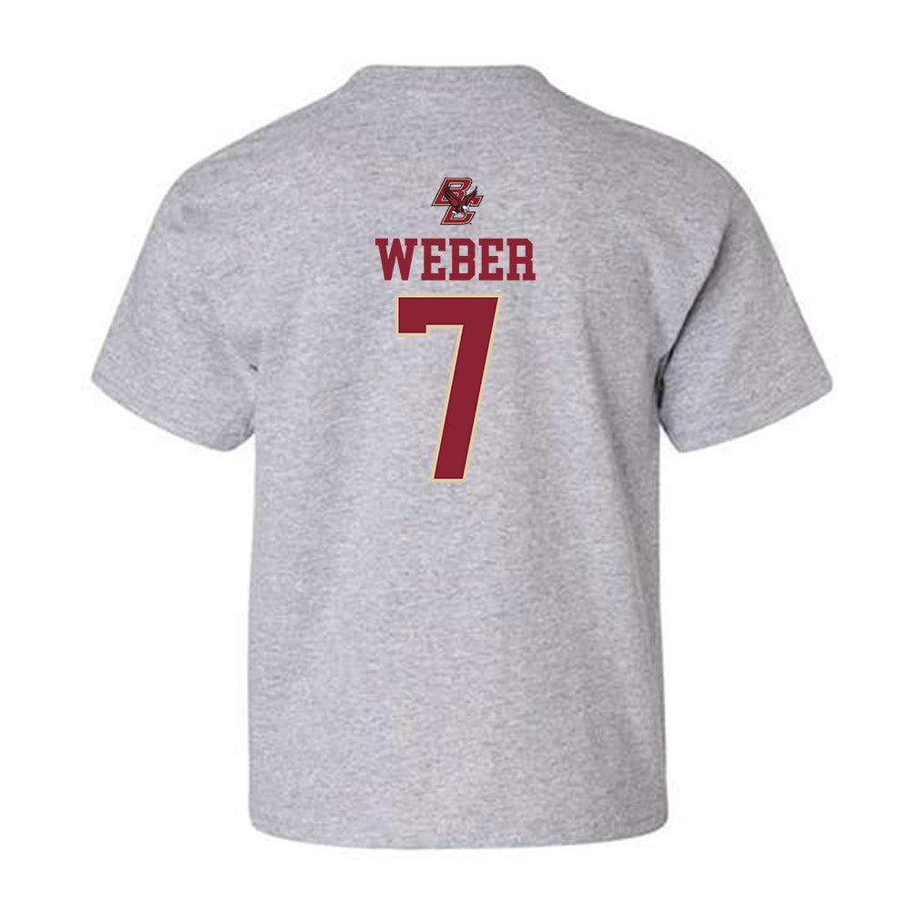 Boston College - NCAA Women's Field Hockey : Melea Weber - Sports Shersey Youth T-Shirt-1
