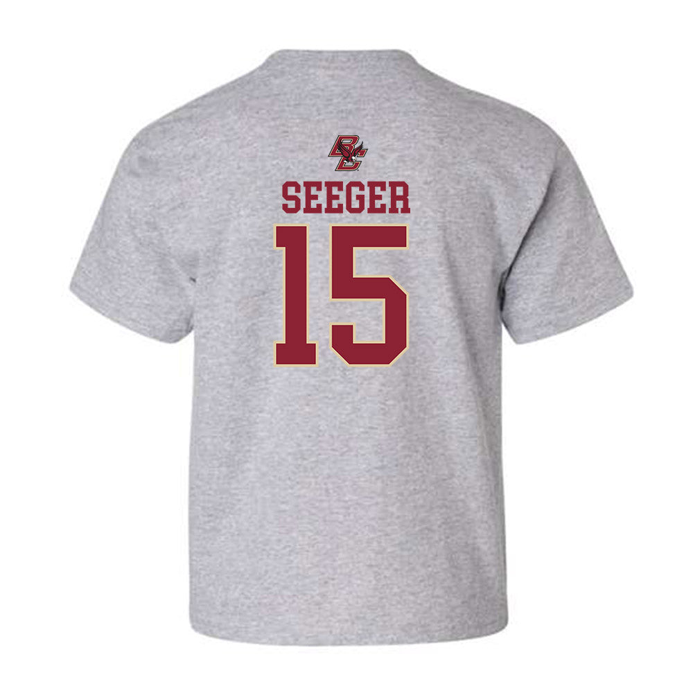 Boston College - NCAA Women's Field Hockey : Maeve Seeger - Sports Shersey Youth T-Shirt