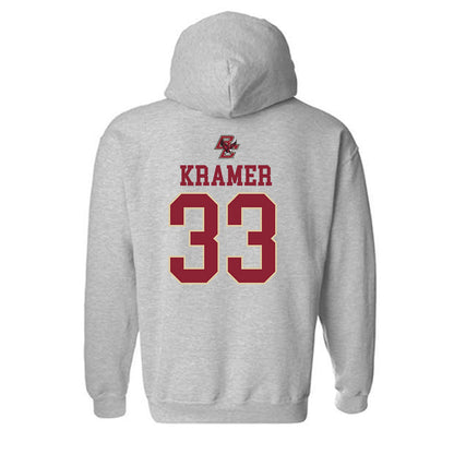 Boston College - NCAA Women's Field Hockey : Charlotte Kramer - Sports Shersey Hooded Sweatshirt-1