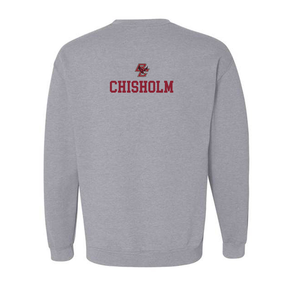 Boston College - NCAA Women's Field Hockey : Caroline Chisholm - Sports Shersey Crewneck Sweatshirt-1