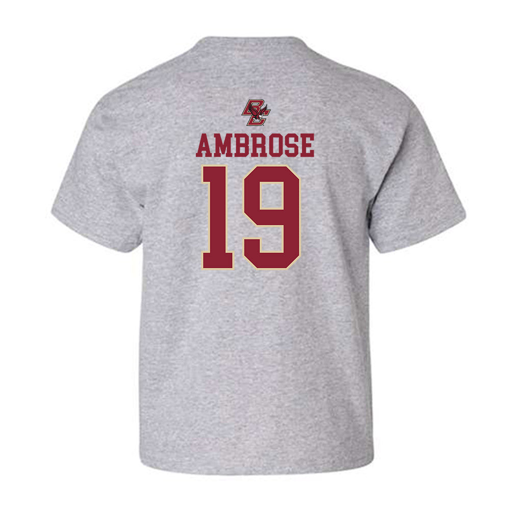 Boston College - NCAA Women's Field Hockey : Laine Ambrose - Sports Shersey Youth T-Shirt-1