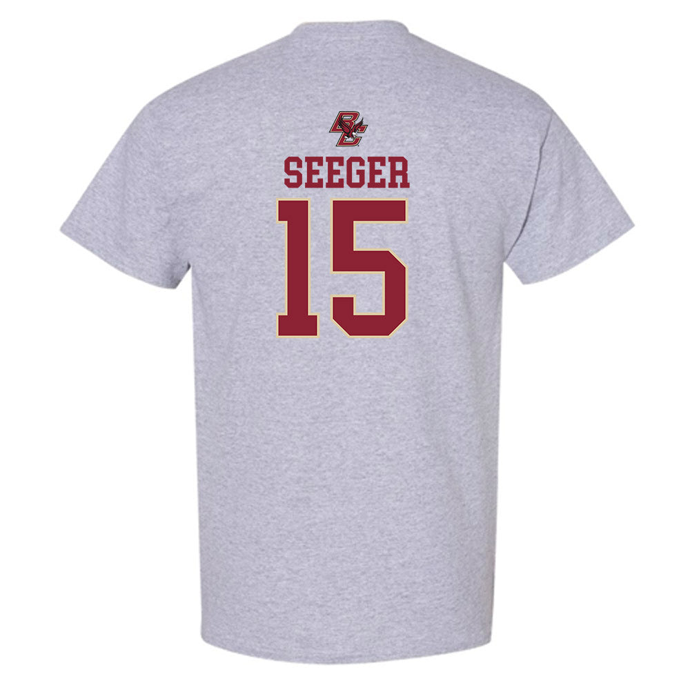 Boston College - NCAA Women's Field Hockey : Maeve Seeger - Sports Shersey T-Shirt