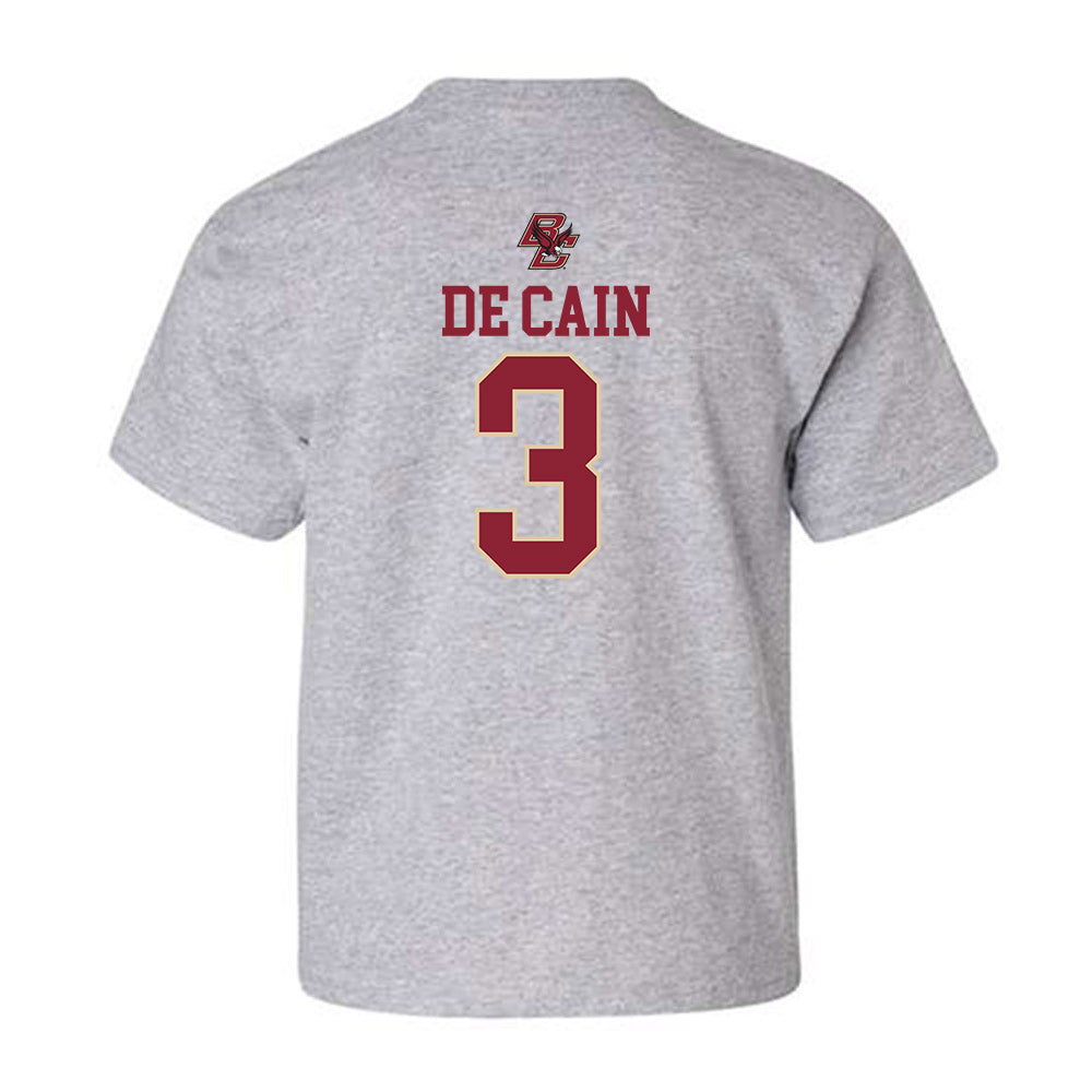 Boston College - NCAA Women's Field Hockey : Alexandra De Cain - Sports Shersey Youth T-Shirt-1