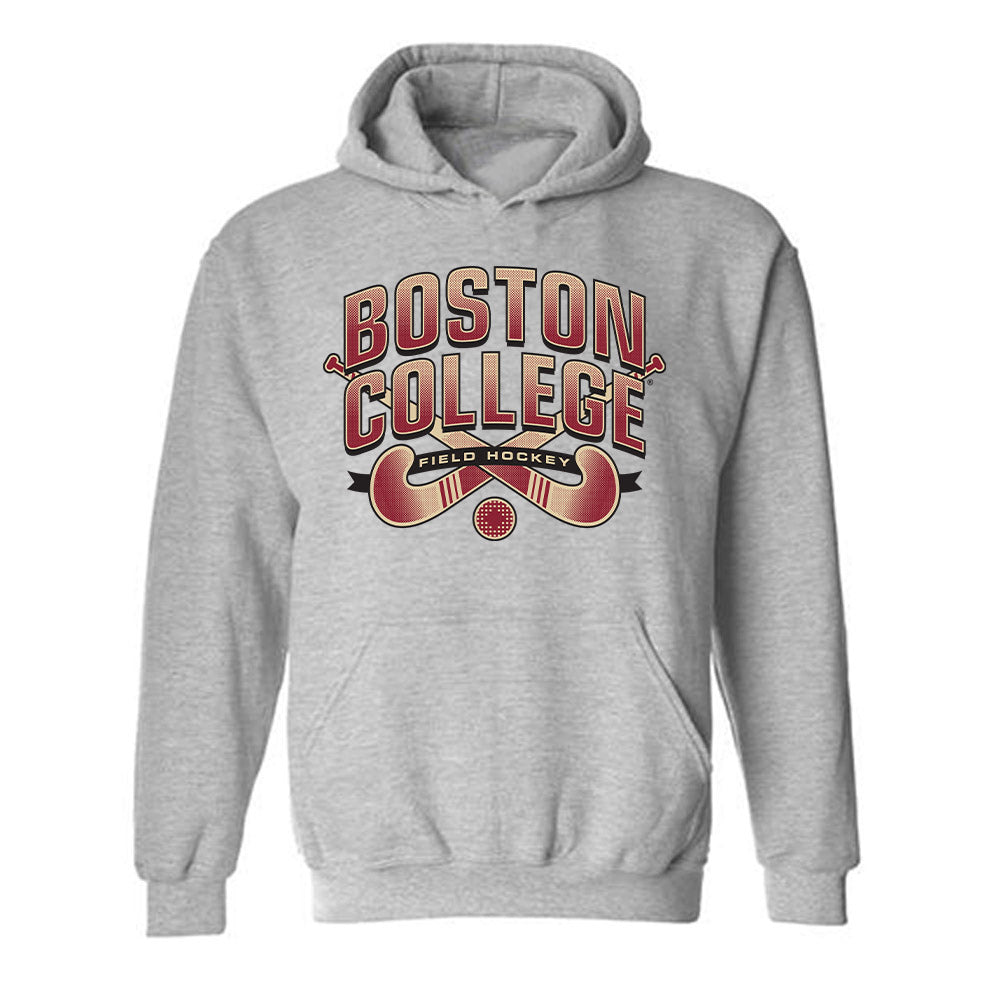 Boston College - NCAA Women's Field Hockey : Carine Van Wiechen - Sports Shersey Hooded Sweatshirt