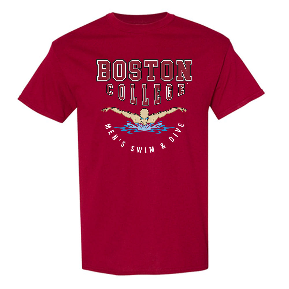 Boston College - NCAA Men's Swimming & Diving : Peter Nolan - Sports Shersey T-Shirt