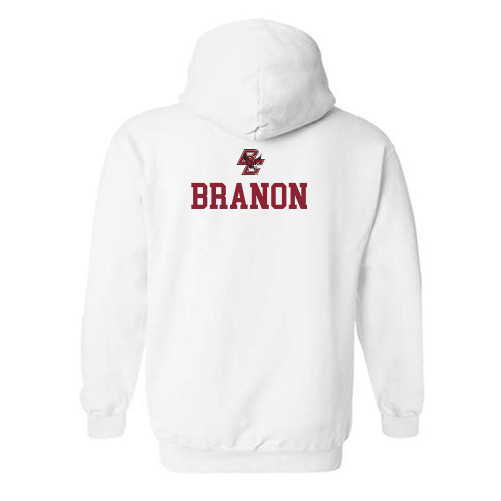 Boston College - NCAA Women's Swimming & Diving : Savannah Branon - Sports Shersey Hooded Sweatshirt-1
