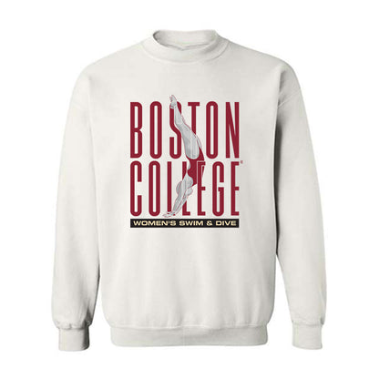 Boston College - NCAA Women's Swimming & Diving : Sophia LaBarre - Sports Shersey Crewneck Sweatshirt-0