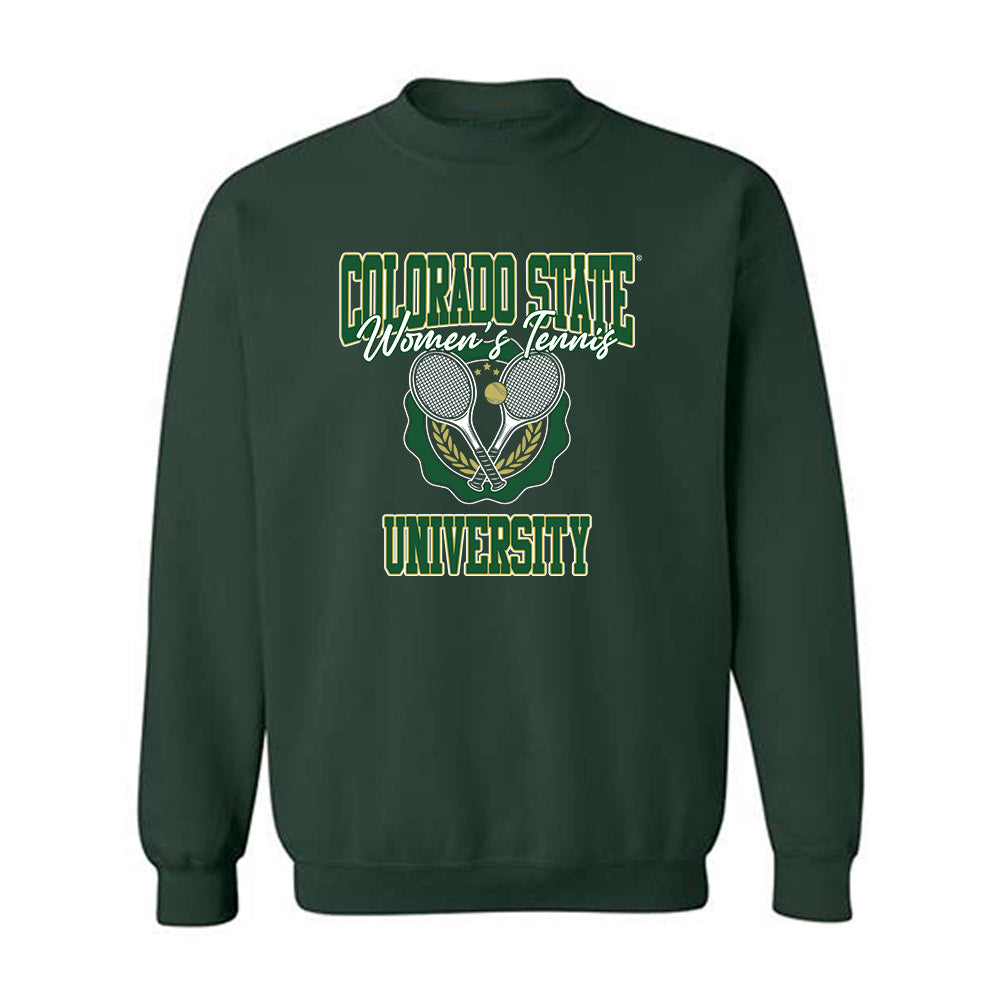 Colorado State - NCAA Women's Tennis : Logan Voeks - Crewneck Sweatshirt-0