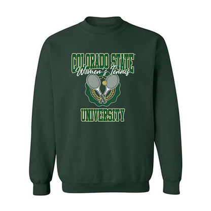 Colorado State - NCAA Women's Tennis : Logan Voeks - Crewneck Sweatshirt-0