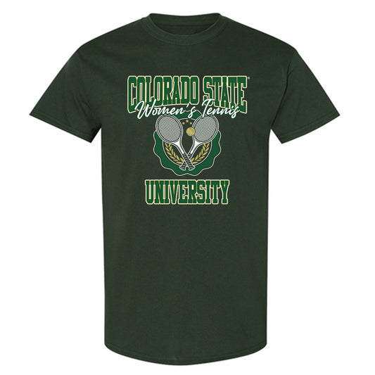 Colorado State - NCAA Women's Tennis : Logan Voeks - T-Shirt-0