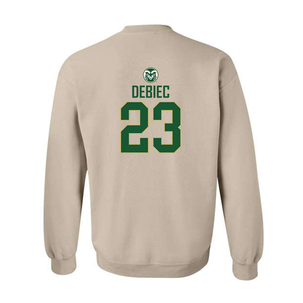 Colorado State - NCAA Women's Volleyball : Erin Debiec - Crewneck Sweatshirt