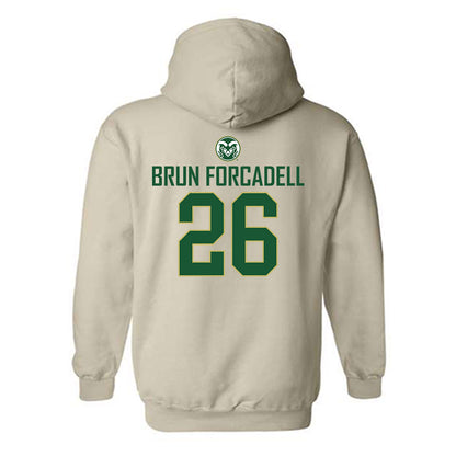 Colorado State - NCAA Women's Volleyball : Maria Brun Forcadell - Hooded Sweatshirt-1