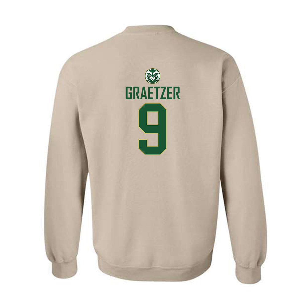 Colorado State - NCAA Women's Volleyball : Silvie Graetzer - Crewneck Sweatshirt-1
