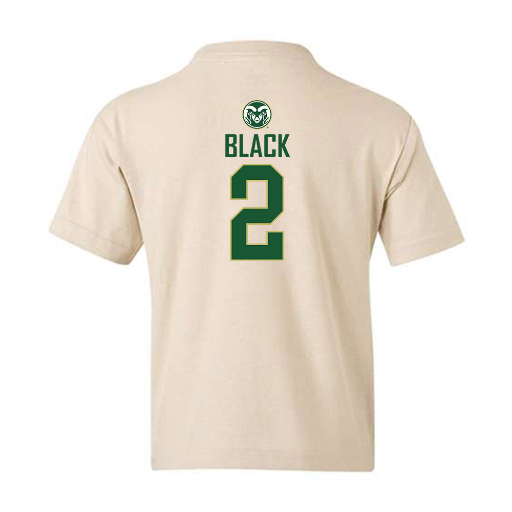 Colorado State - NCAA Women's Volleyball : Sydney Black - Youth T-Shirt-1