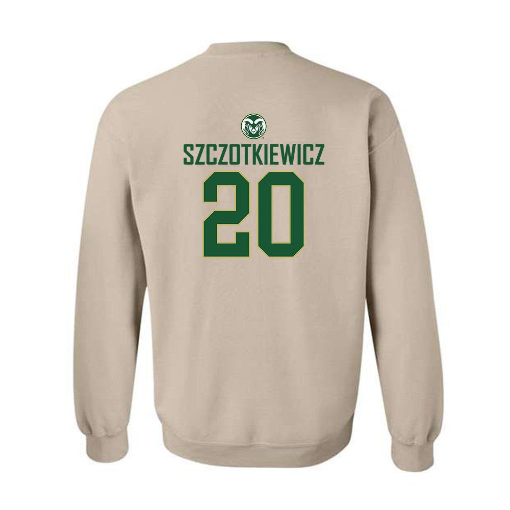 Colorado State - NCAA Women's Volleyball : Zosia Szczotkiewicz - Crewneck Sweatshirt-1