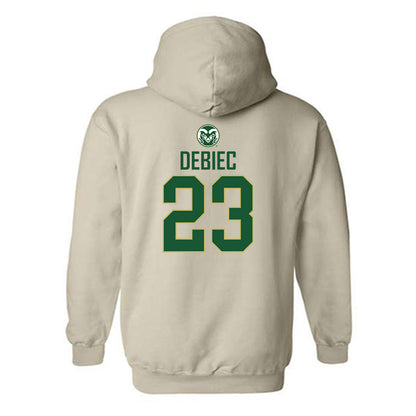 Colorado State - NCAA Women's Volleyball : Erin Debiec - Hooded Sweatshirt