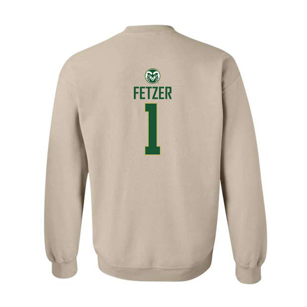 Colorado State - NCAA Women's Volleyball : Karsyn Fetzer - Crewneck Sweatshirt-1