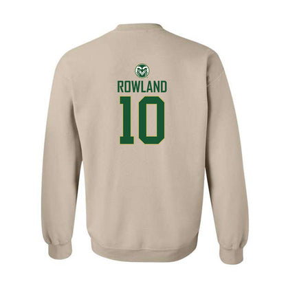 Colorado State - NCAA Women's Volleyball : Brenna Rowland - Crewneck Sweatshirt-1