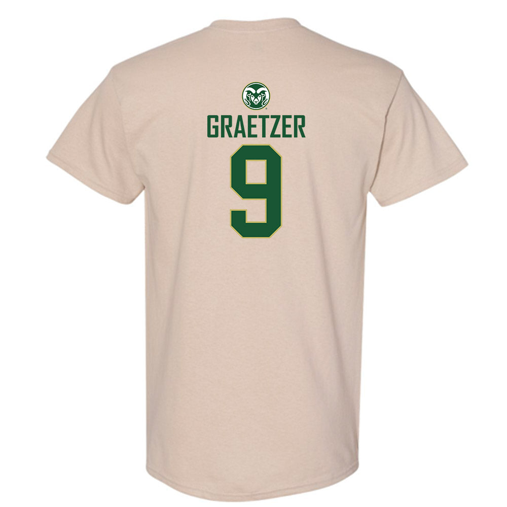 Colorado State - NCAA Women's Volleyball : Silvie Graetzer - T-Shirt-1