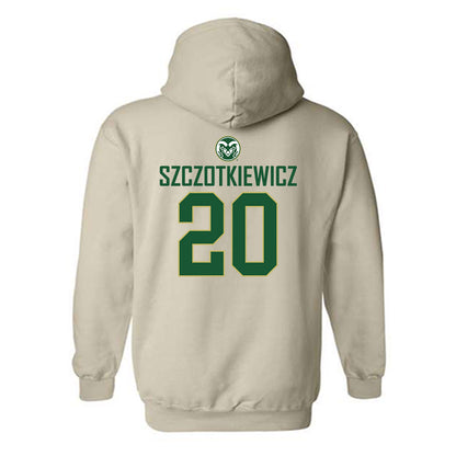 Colorado State - NCAA Women's Volleyball : Zosia Szczotkiewicz - Hooded Sweatshirt-1