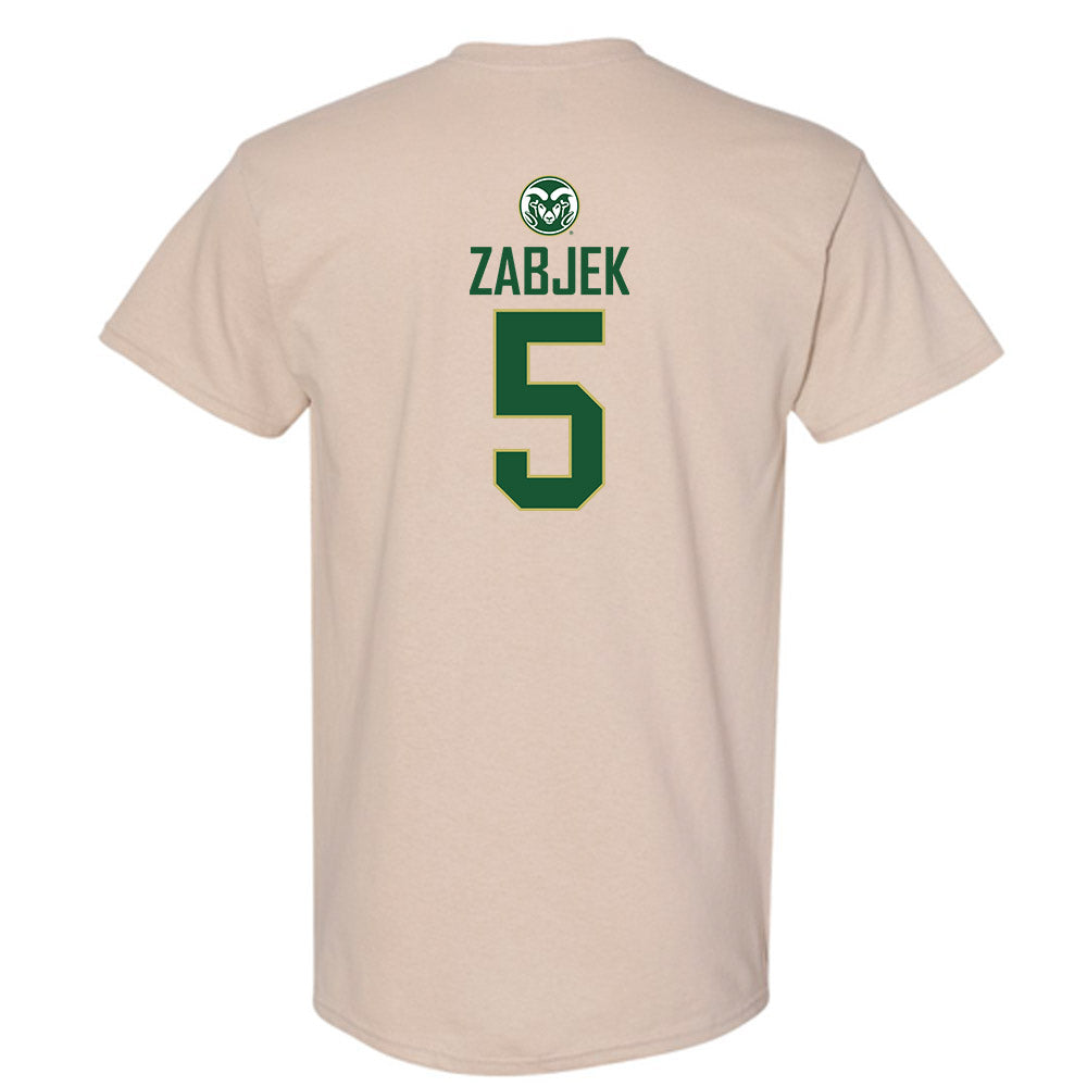 Colorado State - NCAA Women's Volleyball : Sofia Zabjek - T-Shirt-1