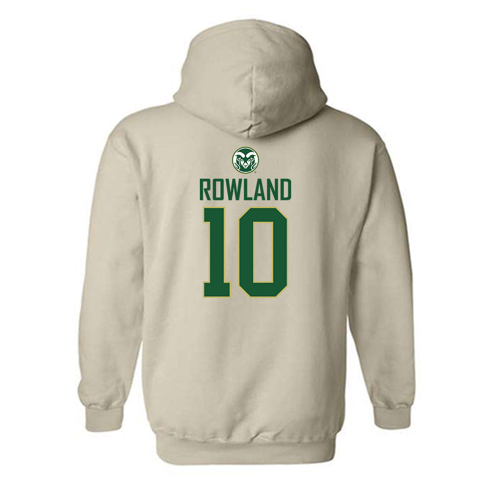 Colorado State - NCAA Women's Volleyball : Brenna Rowland - Hooded Sweatshirt-1