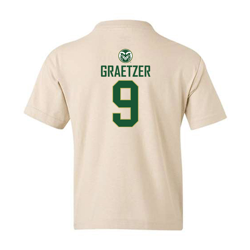 Colorado State - NCAA Women's Volleyball : Silvie Graetzer - Youth T-Shirt-1