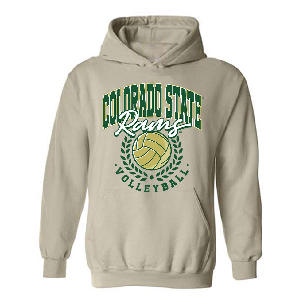 Colorado State - NCAA Women's Volleyball : Maria Brun Forcadell - Hooded Sweatshirt-0