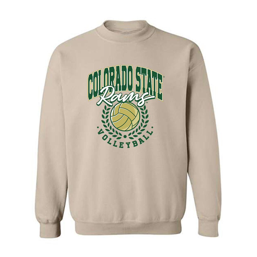 Colorado State - NCAA Women's Volleyball : Maria Brun Forcadell - Crewneck Sweatshirt-0