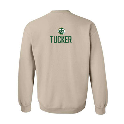 Colorado State - NCAA Men's Golf : Charlie Tucker - Crewneck Sweatshirt-1