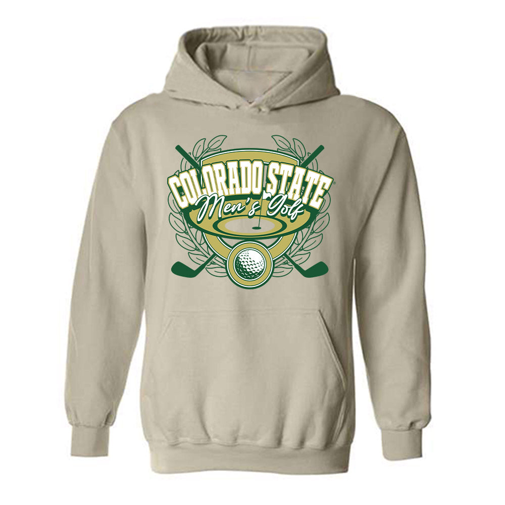 Colorado State - NCAA Men's Golf : Charlie Tucker - Hooded Sweatshirt-0