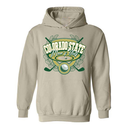 Colorado State - NCAA Men's Golf : Charlie Tucker - Hooded Sweatshirt-0
