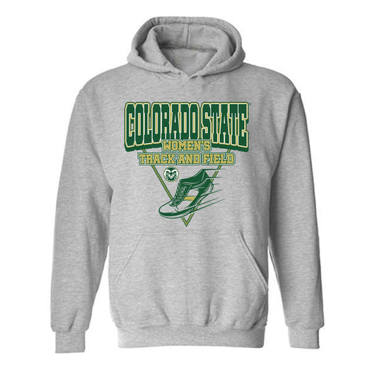 Colorado State - NCAA Women's Track & Field : Mali Stermer - Hooded Sweatshirt-0