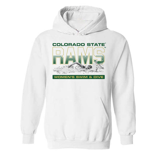 Colorado State - NCAA Women's Swimming & Diving : Lexie Trietley - Hooded Sweatshirt-0