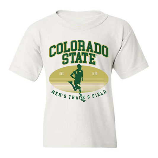 Colorado State - NCAA Men's Track & Field : Jack Cauble - Youth T-Shirt-0