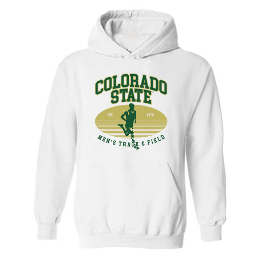 Colorado State - NCAA Men's Track & Field : Jack Cauble - Hooded Sweatshirt-0