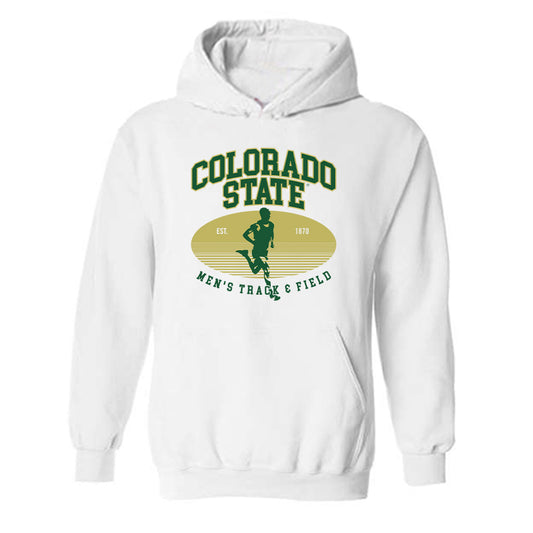 Colorado State - NCAA Men's Track & Field : PJ Robinson - Hooded Sweatshirt