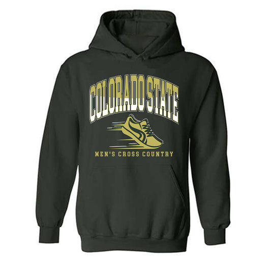 Colorado State - NCAA Men's Cross Country : Jonas Scudamore - Hooded Sweatshirt-0