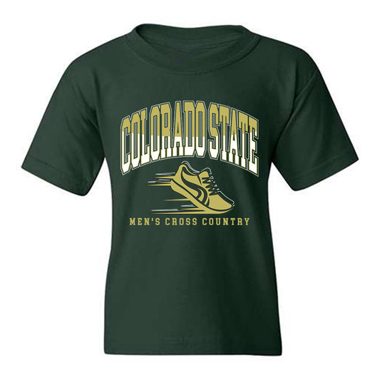 Colorado State - NCAA Men's Cross Country : Benjamin Wolff - Youth T-Shirt-0