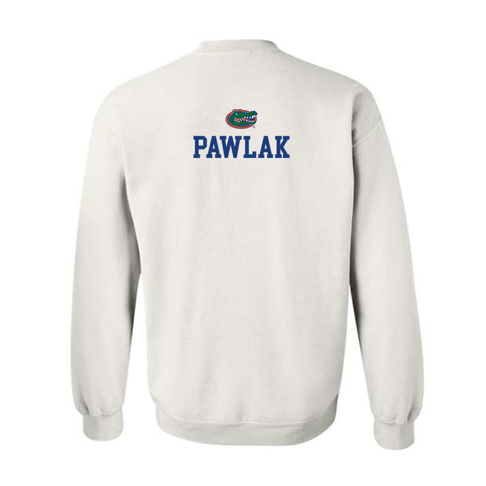 Florida - NCAA Women's Tennis : Lucie Pawlak - Sports Shersey Crewneck Sweatshirt-1