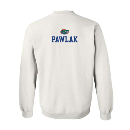 Florida - NCAA Women's Tennis : Lucie Pawlak - Sports Shersey Crewneck Sweatshirt-1