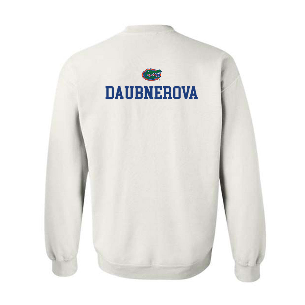 Florida - NCAA Women's Tennis : Nikola Daubnerova - Sports Shersey Crewneck Sweatshirt-1