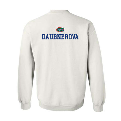 Florida - NCAA Women's Tennis : Nikola Daubnerova - Sports Shersey Crewneck Sweatshirt-1
