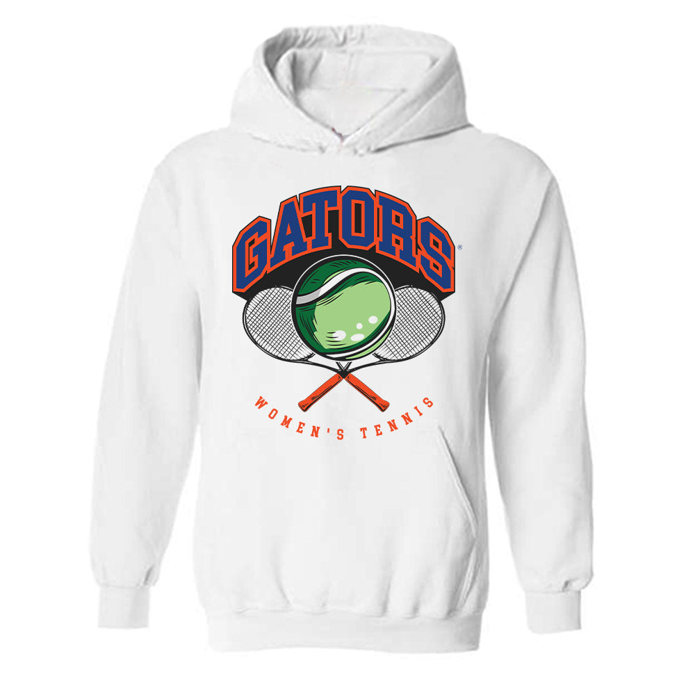 Florida - NCAA Women's Tennis : Lucie Pawlak - Sports Shersey Hooded Sweatshirt-0