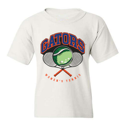 Florida - NCAA Women's Tennis : Lucie Pawlak - Sports Shersey Youth T-Shirt-0