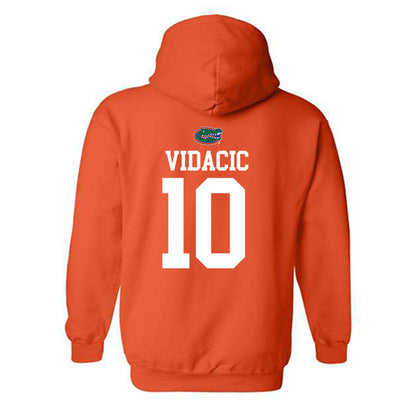 Florida - NCAA Women's Volleyball : Milica Vidacic - Sports Shersey Hooded Sweatshirt-1