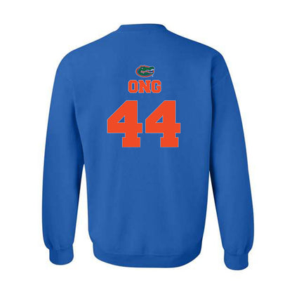 Florida - NCAA Baseball : Felix Ong - Sports Shersey Crewneck Sweatshirt
